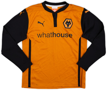 2014-15 Wolves Home L/S Shirt