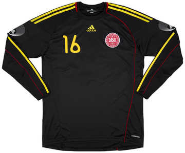 2010-12 Denmark Player Issue GK Shirt #16
