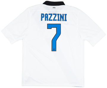 2011-12 Inter Milan Away Shirt Pazzini #7