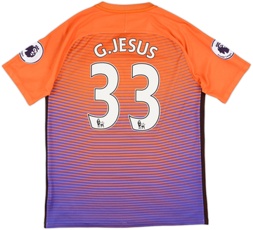 2016-17 Manchester City Third Shirt G.Jesus #33