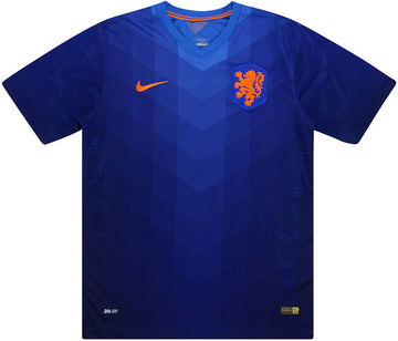 2014-15 Netherlands Player Issue Away Shirt