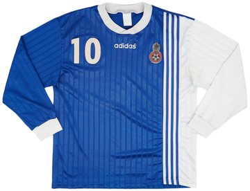 1994-95 Nice Player Issue adidas Training L/S Shirt #10