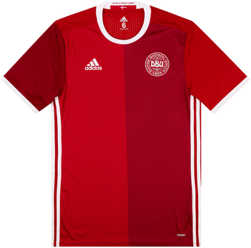 2015-16 Denmark Player Issue Home Shirt