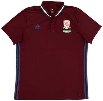 2016-17 Middlesbrough adidas Polo Shirt