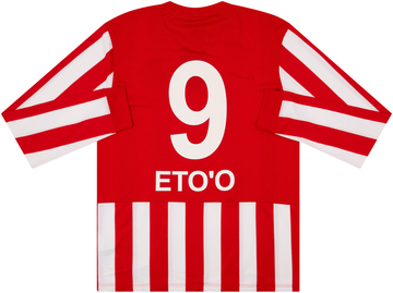 2015-16 Antalyaspor Home L/S Shirt Eto'o #9 (M)