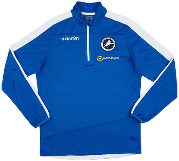 2017-18 Millwall Macron 1/4 Zip Training Top