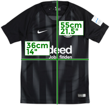 2018-19 Eintracht Frankfurt Home Shirt - 9/10 - (S.Boys