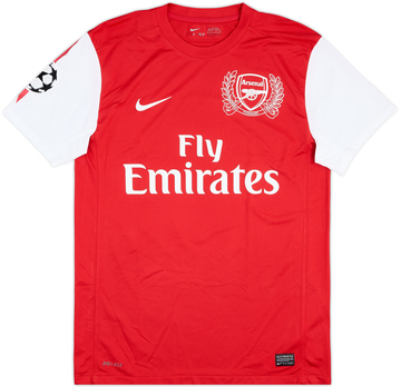 2011-12 Arsenal Home Shirt Arteta #8EXL | ARSH11E8EXLused | FOOTY.COM