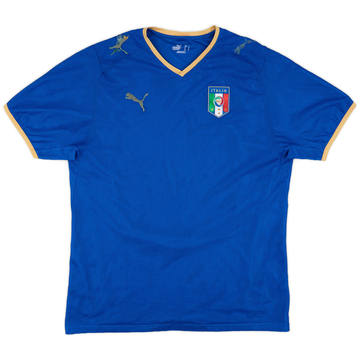 2007-08 Italy Home Shirt - 4/10 - (XL)