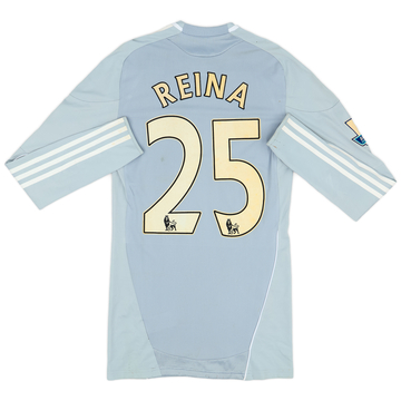 2010-12 Liverpool Player Issue TechFit GK Shirt Reina #25 (S)