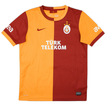 2013-14 Galatasaray Home Shirt - 8/10 - (XL.Boys)