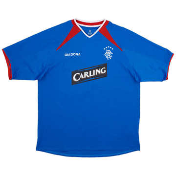 2003-05 Rangers Home Shirt - 8/10 - (XL)