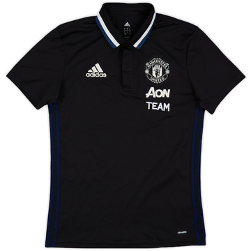 2016-17 Manchester United adidas Polo Shirt - 8/10 - (S)