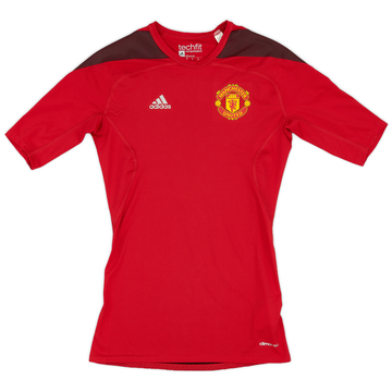 2015-16 Manchester United adidas TechFit Compression Shirt - 9/10 - (M)
