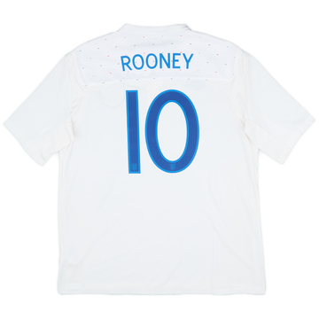 2010-11 England Home Shirt Rooney #10 (XXL)