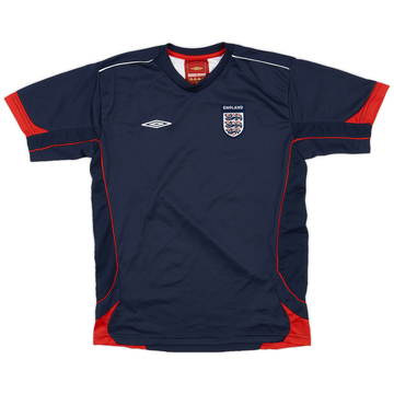 2006-07 England Umbro Training Shirt - 9/10 - (XL.Boys)