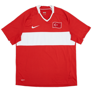 2008-10 Turkey Home Shirt - 8/10 - (L)