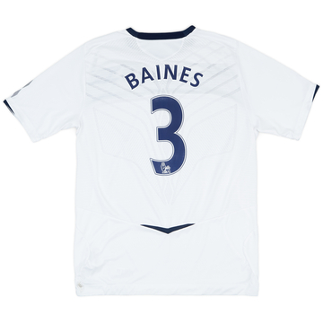 2008-09 Everton Away Shirt Baines #3