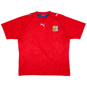 2006-08 Czech Republic Basic Home Shirt - 7/10 - (XXL)