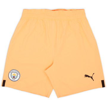 2022-23 Manchester City Authentic GK Shorts - 8/10 - (M)