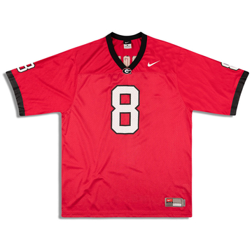 2000s Georgia Bulldogs Rob #8 Nike Jersey (Home) L