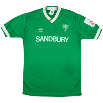 1987-88 Northwich Victoria Match Issue Home Shirt #11