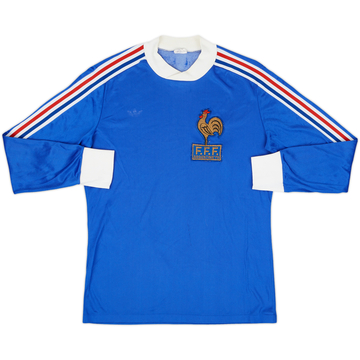 1978-80 France World Cup Home L/S Shirt - 5/10 - (M)