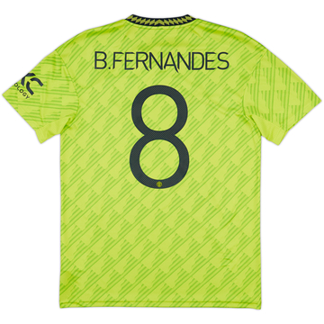 2022-23 Manchester United Third Shirt B.Fernandes #8 - 10/10 - (M)