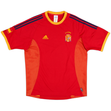 2002-04 Spain Home Shirt #7 - 6/10 - (L)