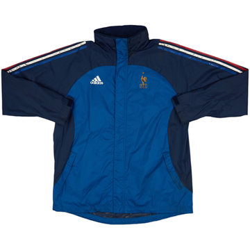 2000-02 France adidas Hooded Rain Jacket - 6/10 - (L)