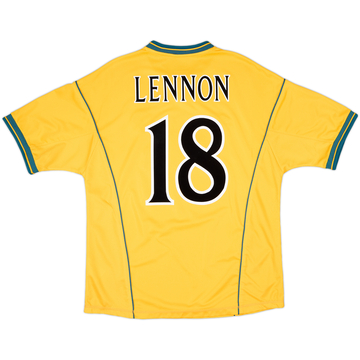 2000-02 Celtic Away Shirt Lennon #18 - 8/10 - (L)