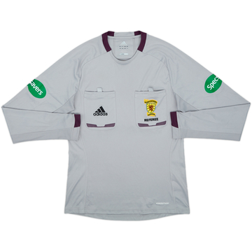 2011-12 Scotland adidas Referee L/S Shirt - 9/10 - (S)