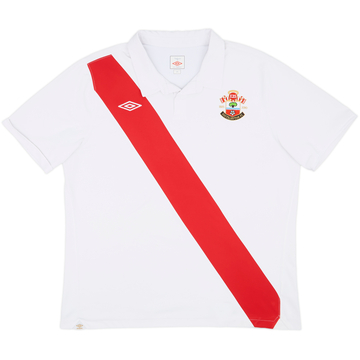 2010-11 Southampton 125 Years Home Shirt - 8/10 - (XXL)