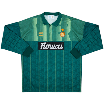 1991-92 Inter Milan GK Shirt - 8/10 - (XXL)