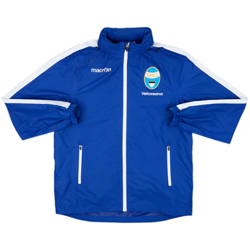 2019-20 SPAL Macron Hooded Rain Jacket - 7/10 - (S)