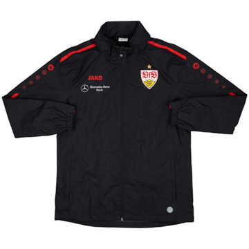 2019-20 Stuttgart Jako Hooded Rain Jacket - 9/10 - (L)