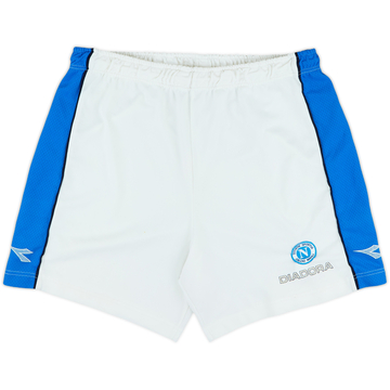 2000-01 Napoli Home Shorts - 5/10 - (XL)