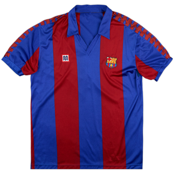 1984-89 Barcelona Home Shirt - 10/10 - (XL)