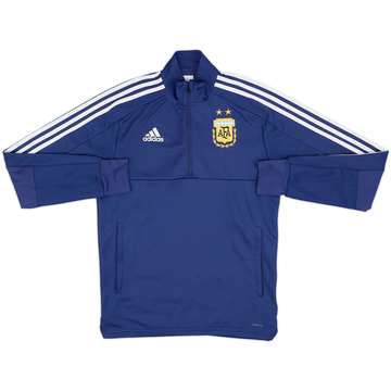 2017-18 Argentina adidas 1/4 Zip Sweat Top - 7/10 - (S)