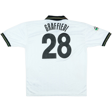 2000-01 Ternana Match Issue Away Shirt Graffiedi #28