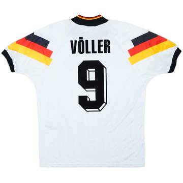 1992-94 Germany Home Shirt Voller #9 - 7/10 - (M)