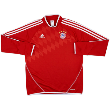 2013-14 Bayern Munich adidas 1/4 Zip Drill Top - 7/10 - (L/XL)