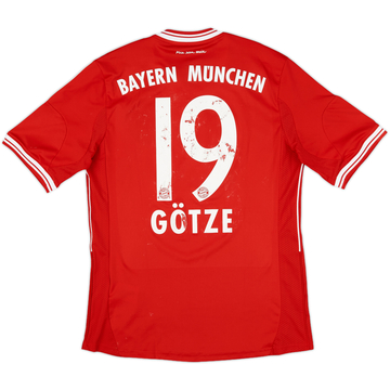2013-14 Bayern Munich Home Shirt Gotze #19 - 4/10 - (S)