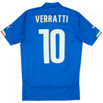 2014-15 Italy Home Shirt Verrati #10 - 6/10 - (M)