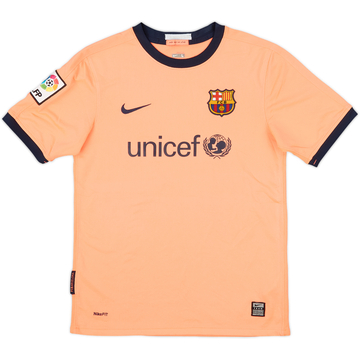 2009-10 Barcelona Away Shirt - 8/10 - (L.Boys)