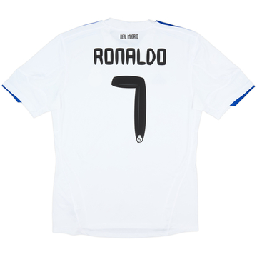 2010-11 Real Madrid Home Shirt Ronaldo #7 - 6/10 - (L)