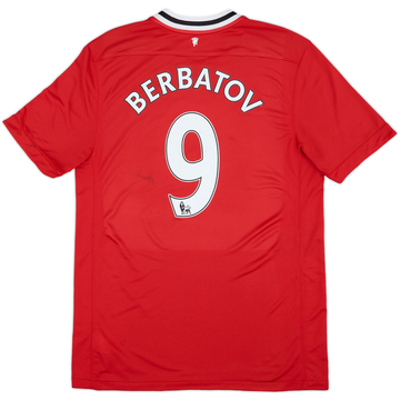 2011-12 Manchester United Home Shirt Berbatov #9 - 6/10 - (L)
