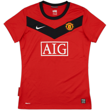 2009-10 Manchester United Home Shirt - 7/10 - (Women's M)