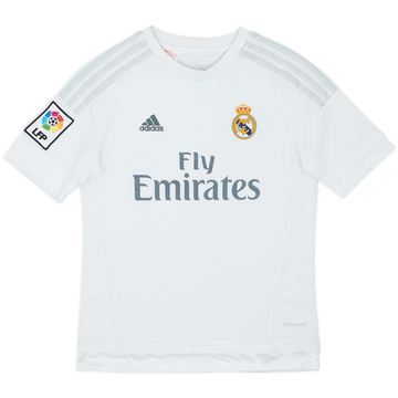 2015-16 Real Madrid Home Shirt - 7/10 - (M.Boys)