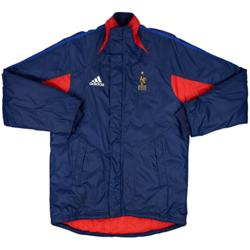 2002-04 France adidas Padded Bench Coat - 6/10 - (XL.Boys)